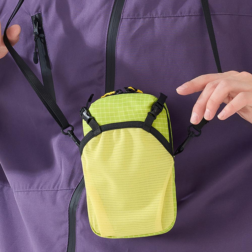 Splash-Proof Outdoor Sling Bag Lightweight Mini Crossbody Backpack Portable Shoulder Pouch Travel