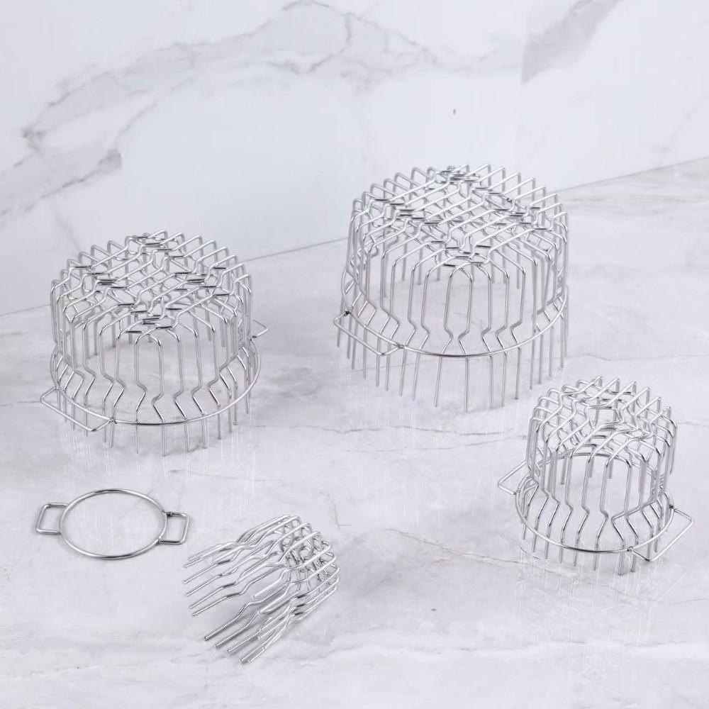 Stainless Steel Roof Floor Drain Leaf Debris Trap Easy Installation Gutter Guard Anti-blocking Downspout Protection Net