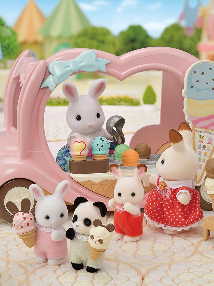 Sylvanian Families 5651 Pink Ice Cream Van