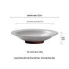 Retro Japanese Coarse Pottery Deep Plate