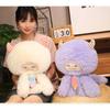 Tie Snow Bow Monster Plush Toy Animal Stuffed Doll Decoration Kids Cute Gift