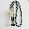 Twist Woven Sunflower Lanyard Long Crossbody Lanyard With A Variety Of Matching Ways Mobile Phone Outdoor Audio Key