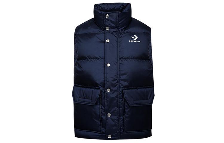 Converse DOWN PUFFER VEST Men s Marine Blue 10006881-A02 S