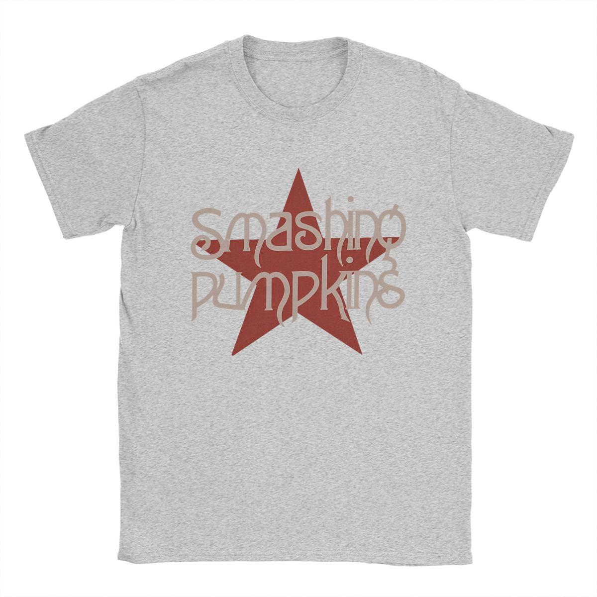 

Smashing Pumpkins T Shirt Men 100% Cotton Vintage T-Shirt Crew Neck Tee Shirt Short Sleeve Tops Gift Idea XL
