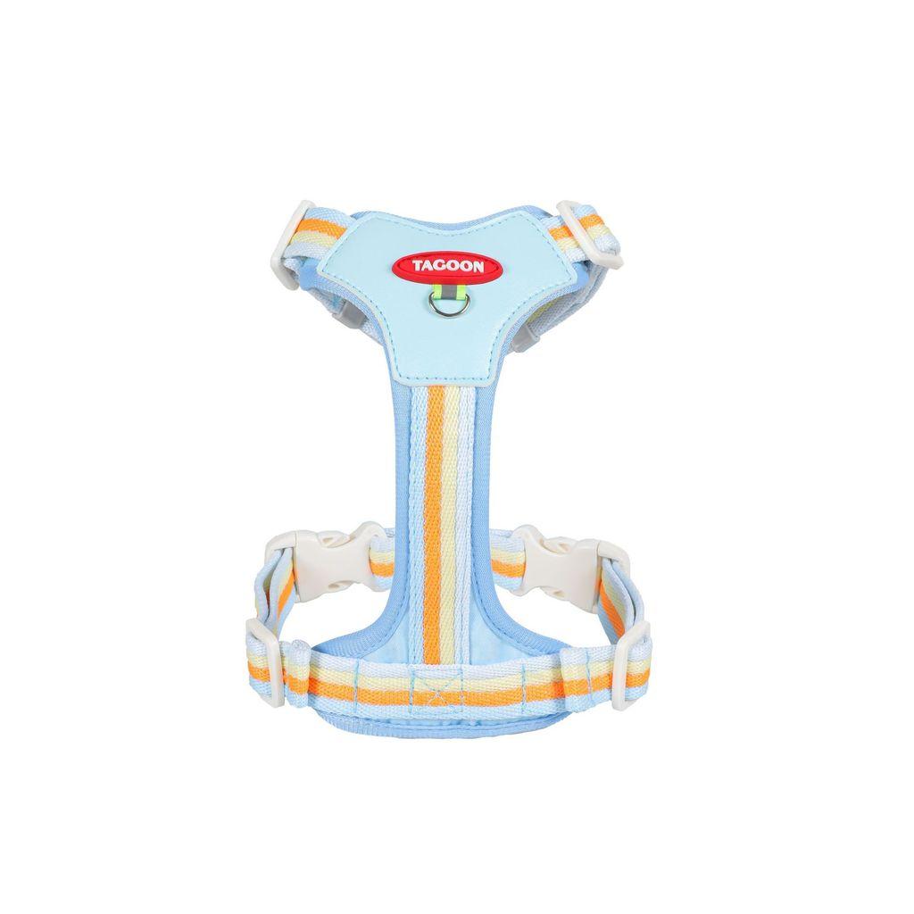 Pet Harness For Small Dogs Polyester Breathable No Pull Adjustable For Outdoor Walks