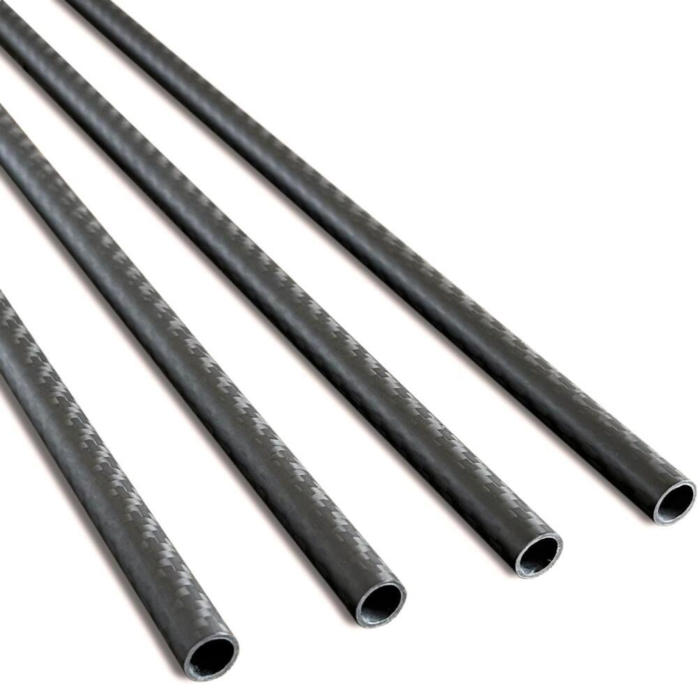 1pcs Length 200/500mm Carbon Fiber Tube High Composite Hardness Material 3K Twill Matte OD 5-28mm Pipes For Plant Protection Aircraft