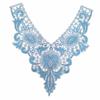 Color Water-soluble Collar, Three-dimensional Hollow Embroidery Corsage, Heavy Industry Colorful Embroidery Fake Collar DIY Lace Accessories