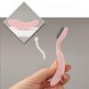 Foldable Ultra-fine Eyelash Brushes Lash Separator Eyebrow Eyelashes Extension Comb Eyelash Curler Make Up Tools Stainless Steel