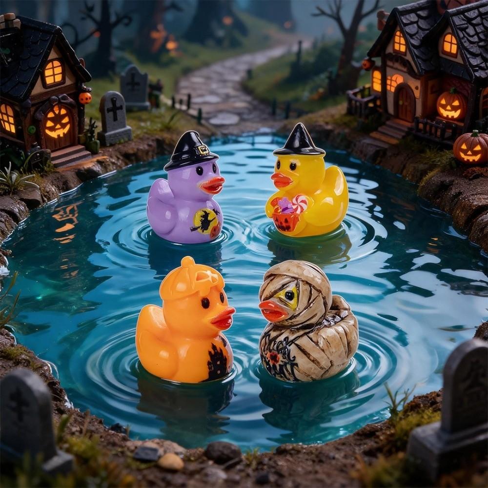 30pcs/set Festive Design Resin Garden Ornament Cartoon Style Halloween Decoration Fairy Garden