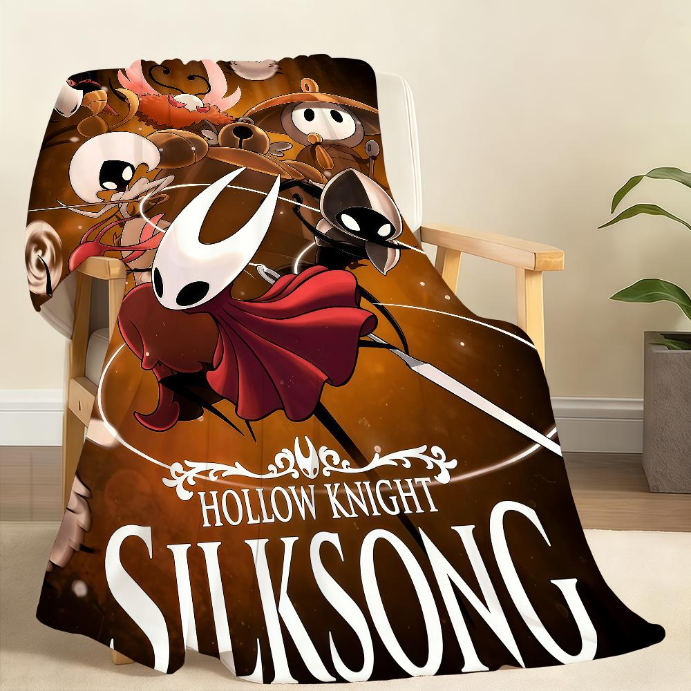 Game H HollowS K Knight S SilksongS Blanket Soft Throw Blanket for Home Bedroom Bed Sofa Picnic Travel Office Rest Blanket Gift