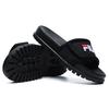 FILA Stylish Cozy Flat Heel Sports Slippers Black Women's F12W124624FBK