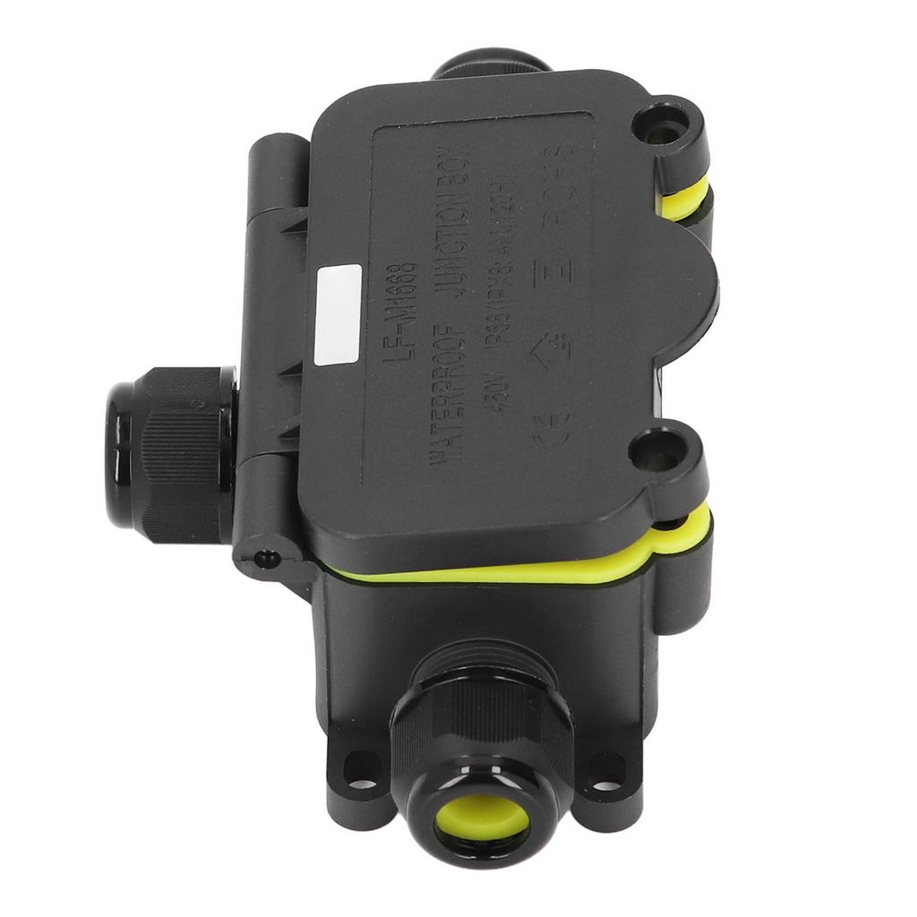 Water Proof Electrical Box, 3 Way IP68 Junction Box for LED Lights, 40A 450V Outdoor Connection Box for Street Lights,  , with Silicone S