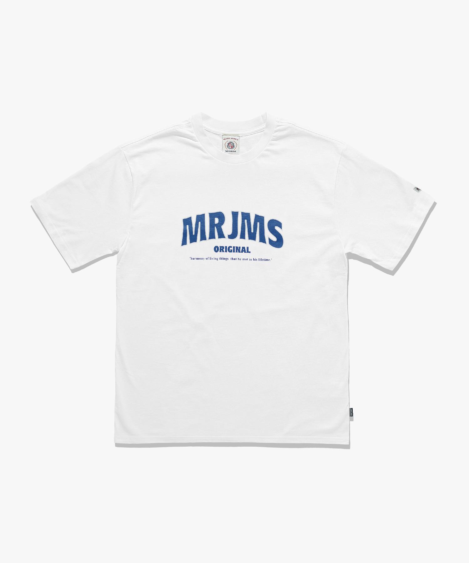 Mary James Luz Half Sleeve - White M