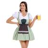 Bavarian Love CO Beer Suit Plaid Dress Maid Suit New Oktoberfest Costume