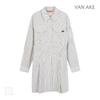 VANAKE Shirred St Pattern Dress_Vb34Opud03Z