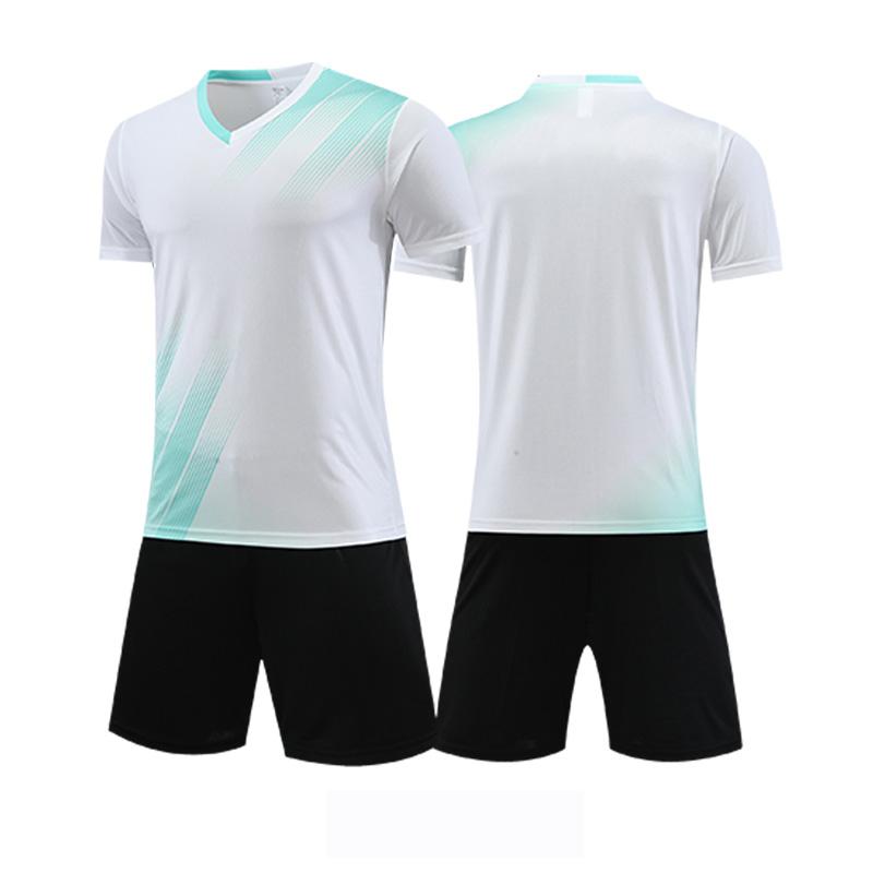 

Football Jersey Quick-Drying T-Shirt Sport Trainning Uniforms Polyester Football Suits XS