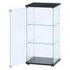Fuji Boeki Collection Case Figure Case 3 Tiers Width X Depth X Height 86 Cm Black Tempered Glass Full Glass Assembly Product Clear 98881 42.5 36.5