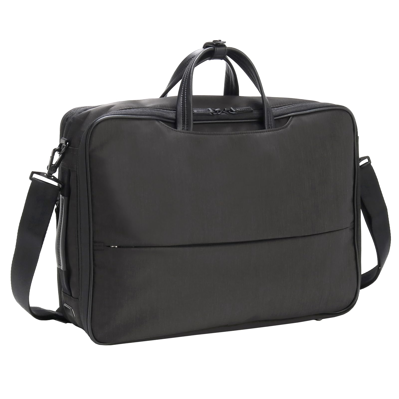 

Ace Gene CombiLite 2 Business Backpack, No. 68456, fits 15.6-inch PCs, fits B4 size documents, and is stain-resistant and water-repellent. Also