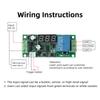 Delay Relay Module DC 5V/12V/24V Trigger Timer Switch For Door Access Control Car Modification With LED Indicator