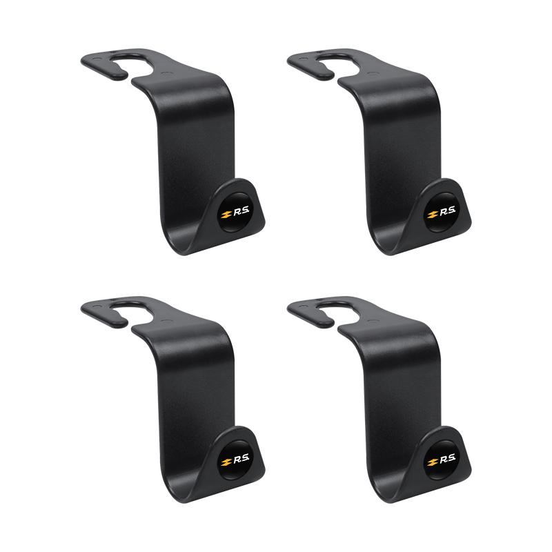 2Pcs Portable Car Seat Back Hooks Storage Accessories For Renault Megane 2 3 4 Twingo Clio Talisman Captur Sandero Duster Koleo S444