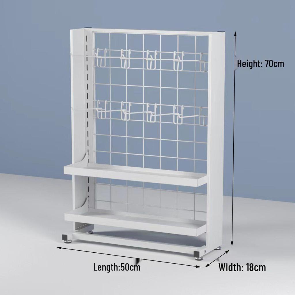 Compact Chewing Gum Display Rack for Checkout Counters