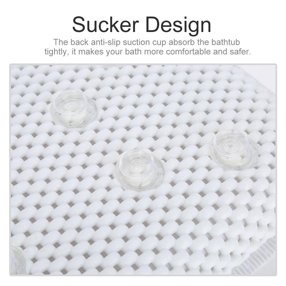 PVC Bath Pillow for Neck Back Support Foam Inner Stuff Padding Bathtub Headrest