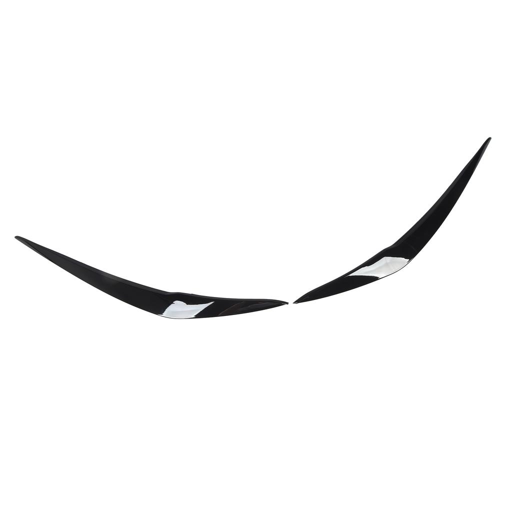 1 Pair Headlight Eyebrow Left Right Front Headlamp Eyelid Cover Trim Fit for 1 Series F20 Facelift
