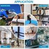 Screw Hole Cable Ties Fixed Head Reusable Nylon Straps Low Temperature Resistant Self Locking Fasteners for Outdoor Home Office