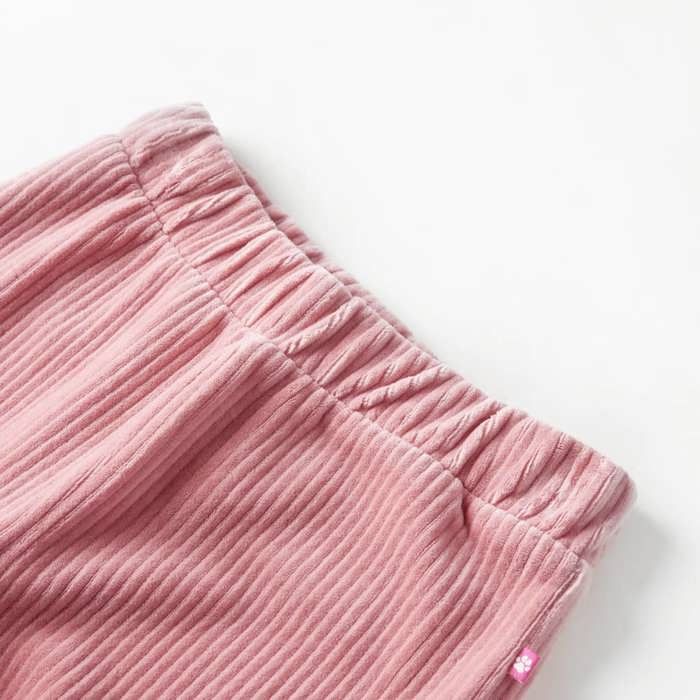 Children's Corduroy Trousers Light Pink 92/104/116/128/140