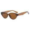 New fashionable cat-eye sunglasses for men and women, sophisticated minimalist casual outdoor versatile European and American UV-blocking sunglasses