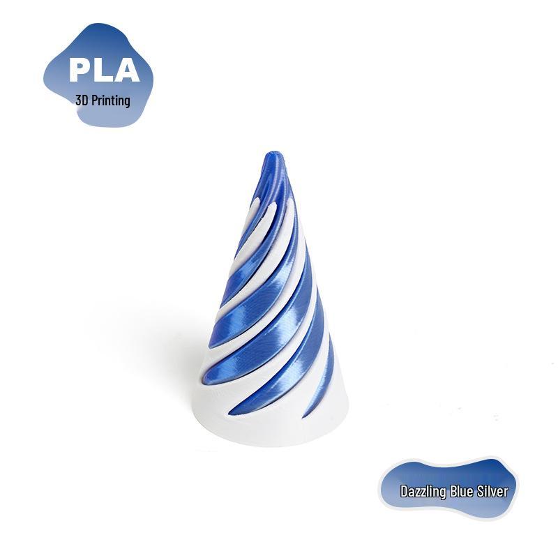 3D Printed Spinning Top: Dragon Figurine Decompression Toy - Two-Color Interlocking Educational Cone Toy