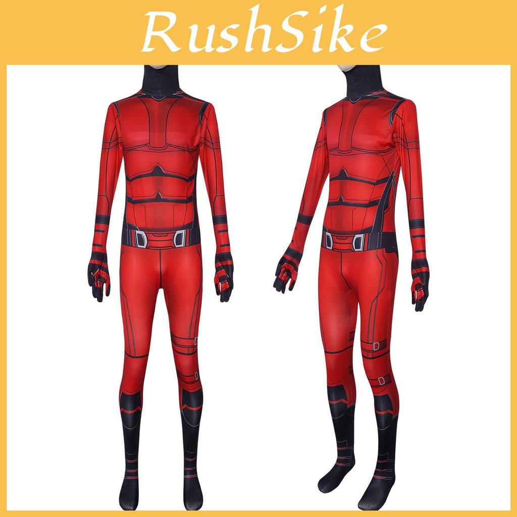 Nachtduivel Held Cosplay Kostuum Unisex Reborn Superheld Bodysuit Voor Halloween Evenementen