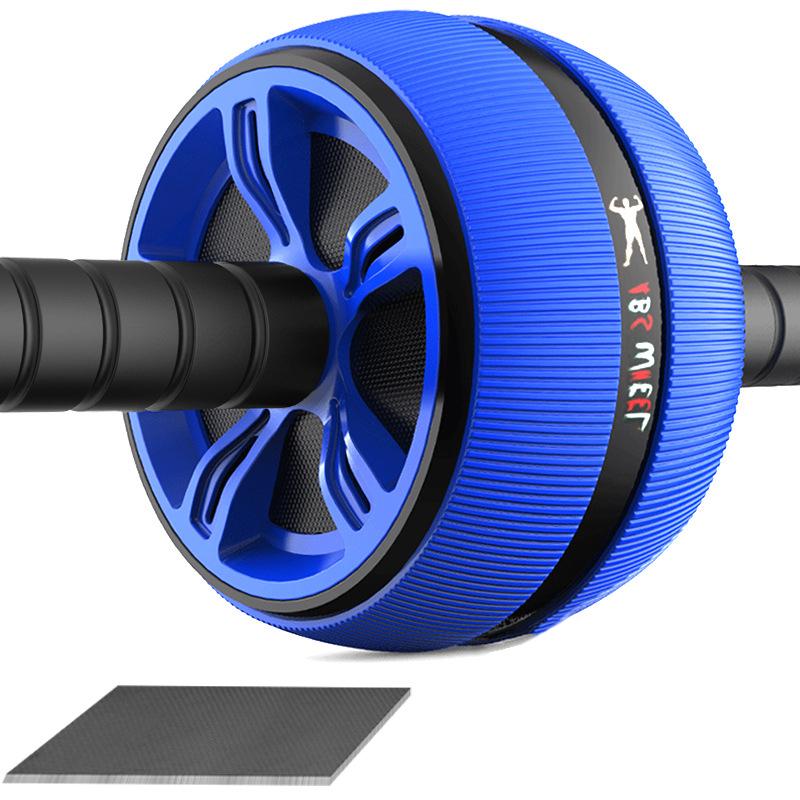 Rullo Addominale ABS Trainer – Ruota Per Esercizi Silenziosa Con Ritorno Automatico – Per Addome, Braccia, Schiena – Adatto A Principianti