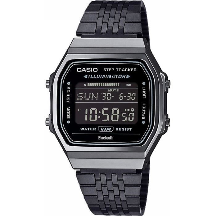 Montre Casio - Hommes - ABL-100WEGG-1BEF - Acier Inoxydable - Noir