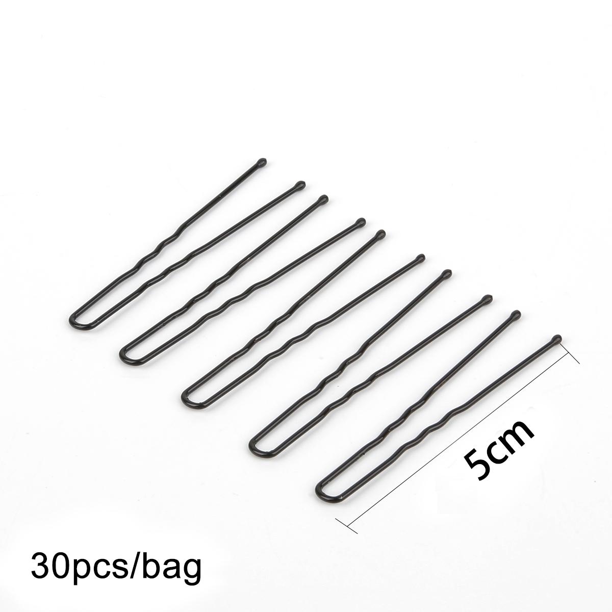 Высококачественные железные U-образные заколки-крабики для волос для женщин, 30 шт.