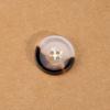 Gjennomsiktige mønsterknapper i resin, Herre- og dameklær, Kåper, Gensere, Dresser, Eksklusive runde knapper, Allsidige kåpeknapper