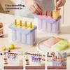 Popsicle/Sorbet Mold Food Grade Household Popsicle Making Ice Box Abrasive Tools With Lid Homemade Ice Cream Artifact