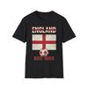 England Flaggen Football Fußball T-Shirt | Nations Heritage Kollektion | Vintage