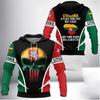 Lithuanian National Flag Emblem Camouflage Skull Warrior 3D Printing Men Fashionable Sports Outdoor Leisure Cool Hip-hop Hoodies