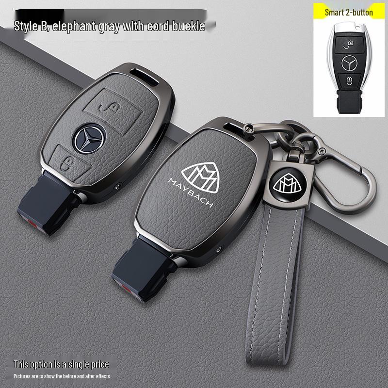 Maybach Model B Key Case - Elephant Grey