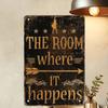 Vintage Metal Poster Alexander Hamilton Quote Farmhouse Wall Art Decor 20x30 cm