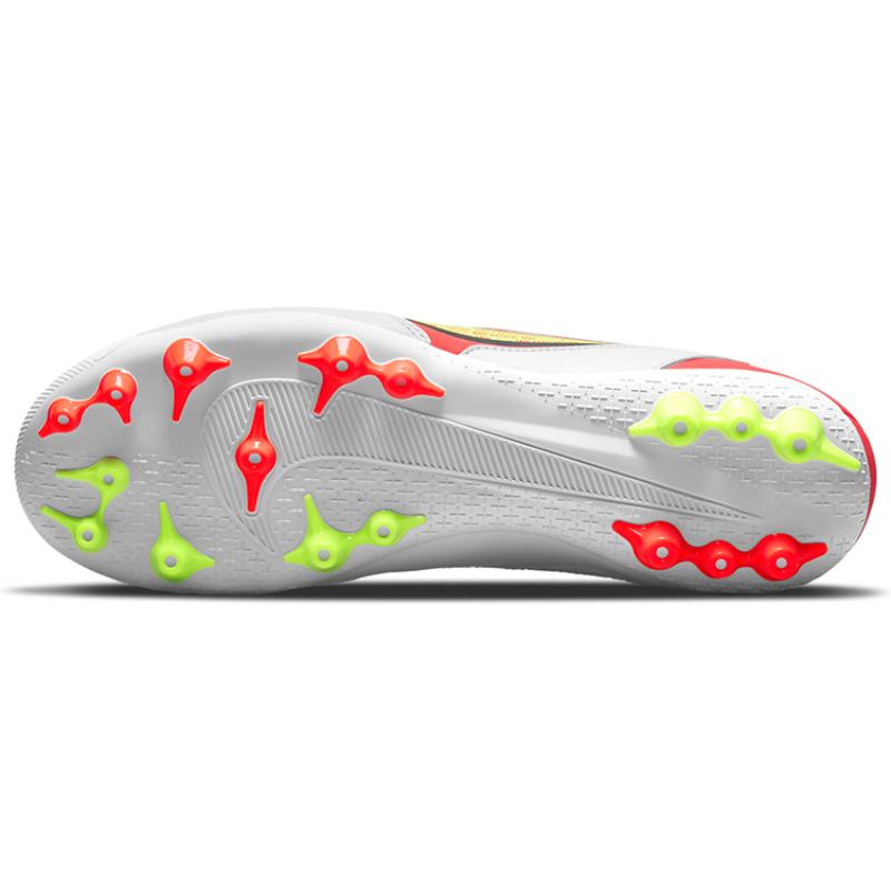 Nike Legend 9 Academy AG Artificial Grass 'White Dark Red Yellow' Training Soccer Shoes DB0627-176