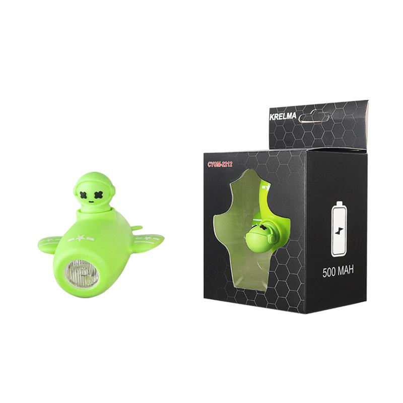 High Brightness Front Bike Light & Horn for Children's Night Riding