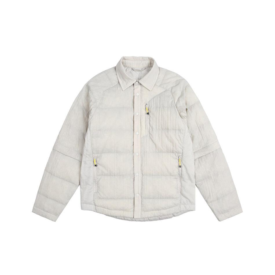 Winter Clearance: Unisex Lightweight Down Jacket with Detachable Sleeves (Y5272)