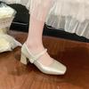 2025 New Premium Genuine  Rhinestone Shoes Woman Elegant Fashionable Shoes Mid Heels Banquet Shoes Dress and High Heels