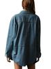 European-American Slim Fit Lapel Denim Jacket for Women