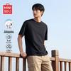 MINISO Men's Summer Heavyweight Pure Cotton Half Sleeve T-Shirt