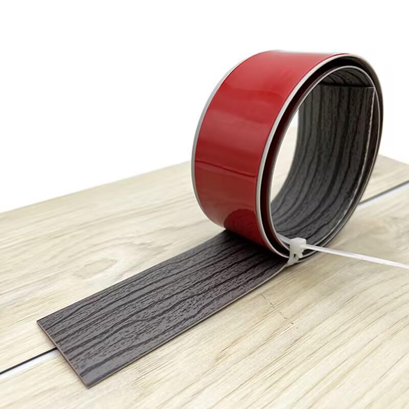 Threshold Strip, Flat Buckle: Wood Floor Finishing & Seam Edge Decorative, Glue-Free, Self-Adhesive Separator for Doorways.