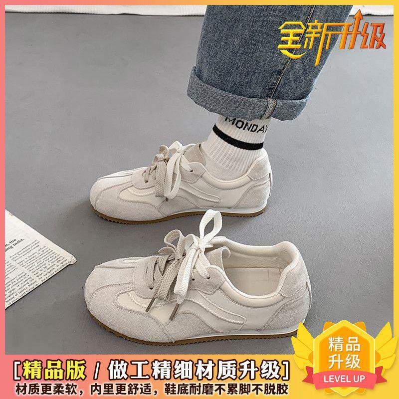 Retro flat-bottomed German training shoes women's spring and summer 2025 new casual breathable Forrest Gump shoes versatile casual single shoes women'