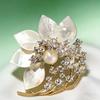 Bo Xin Yun Luxury Pearl Flower Brooch - Exquisite Elegant Corsage & Gift